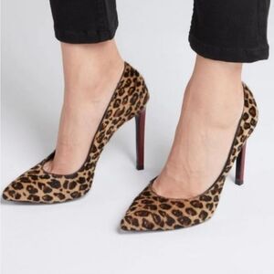 CIRCUS LEOPARD POINTED TOE  HIGH HEEL STILETTOS WOMEN"S PUMP SHOE